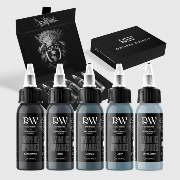 RAW_Pigments_Ominous_Opaques_with_Box_Dom_Brown RAW_Pigments_Ominous_Opaques_with_Box_Dom_Brown